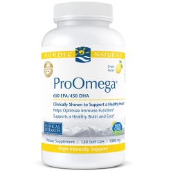 ProOmega Lemon (120 Gels) By Nordic Naturals