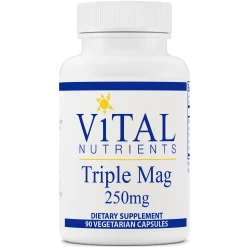 Triple Mag 250 Mg (90 Vcaps) By Vital Nutrients