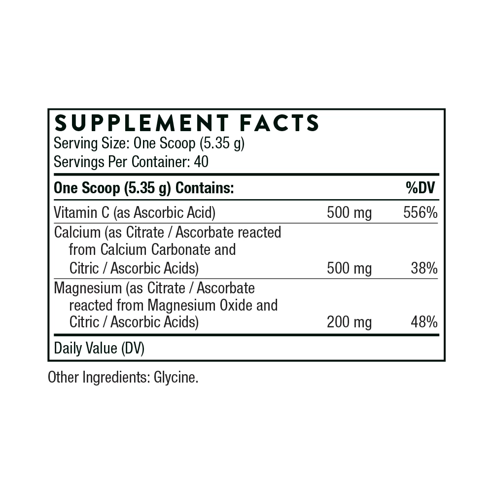 Cal Mag Citrate + Vitamin C (formerly Cal-Mag Citrate) (7.5 Oz) By Thorne 5 Cal Mag Citrate + Vitamin C (formerly Cal-Mag Citrate) (7.5 Oz) By Thorne - Image 3