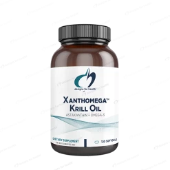 XanthOmega Krill Oil (120 Softgels) By Designs For Health
