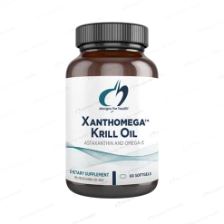 XanthOmega Krill Oil (60 Softgels) By Designs For Health