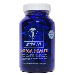 Omega Health Fish Oil (60 Softgels) By Cornerstone Wellness MD