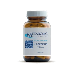 Acetyl L-Carnitine 250 Mg (60 Caps) By Metabolic Maintenance