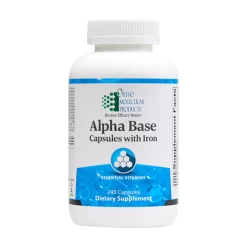 Alpha Base Multivitamin With Iron (240 Caps) By Orthomolecular