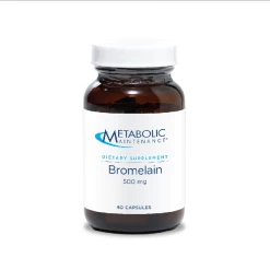 Bromelain 500 Mg (60 Caps) By Metabolic Maintenance