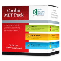 Cardio MET Pack (30 Pks) By Orthomolecular
