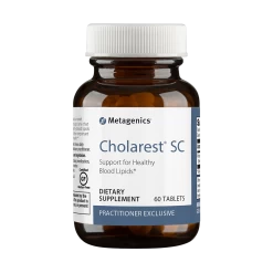 Cholarest SC (60 Tabs) By Metagenics