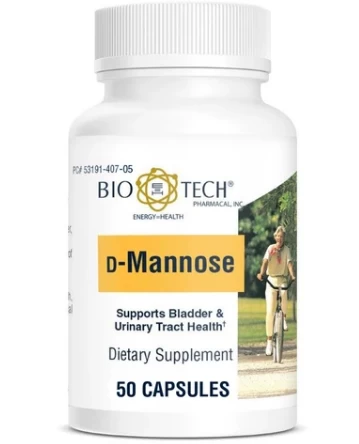 D-Mannose (50 Caps) By Biotech 3 D-Mannose (50 Caps) By Biotech