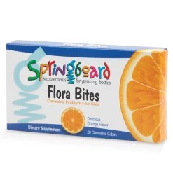 Flora Bites Chewable Probiotics (20 Cubes) Springboard By Orthomolecular