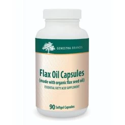 Organic Flax Oil (90 Softgels) By Genestra