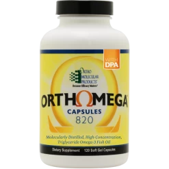 Orthomega 820 Fish Oil With DPA (120 Caps) By Orthomolecular