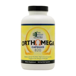 Orthomega 820 Fish Oil With DPA (180 Caps) By Orthomolecular