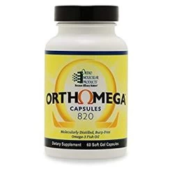 Orthomega 820 Fish Oil With DPA (60 Caps) By Orthomolecular