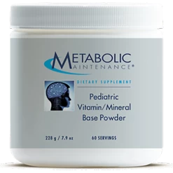 Pediatric Vitamin/ Mineral Powder 60 Servings (225 G) By Metabolic Maintenance