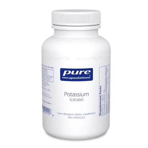 Potassium Citrate (180 Caps) By Pure Encapsulations 3 Potassium Citrate (180 Caps) By Pure Encapsulations