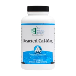 Reacted Cal-Mag (180 Caps) By Orthomolecular