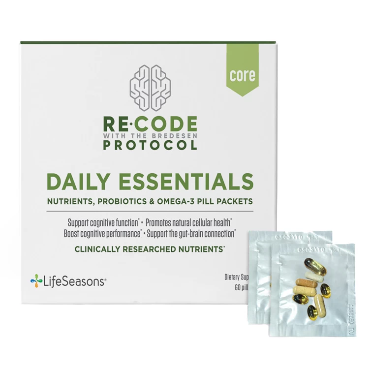 ReCODE Daily Essentials (60 Pill Packs) By LifeSeasons 3 ReCODE Daily Essentials (60 Pill Packs) By LifeSeasons