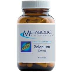 Selenium 200 Mcg (90 Caps) By Metabolic Maintenance