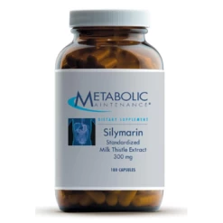 Silymarin Standard Milk Thistle (180 Caps) By Metabolic Maintenance