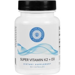 Super Vitamin K2 + D3 (60 Caps) By IPM - New Formula!
