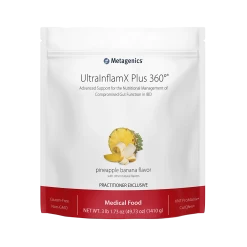 UltraInflamX Plus 360 Pineapple Banana (14 Servings) By Metagenics