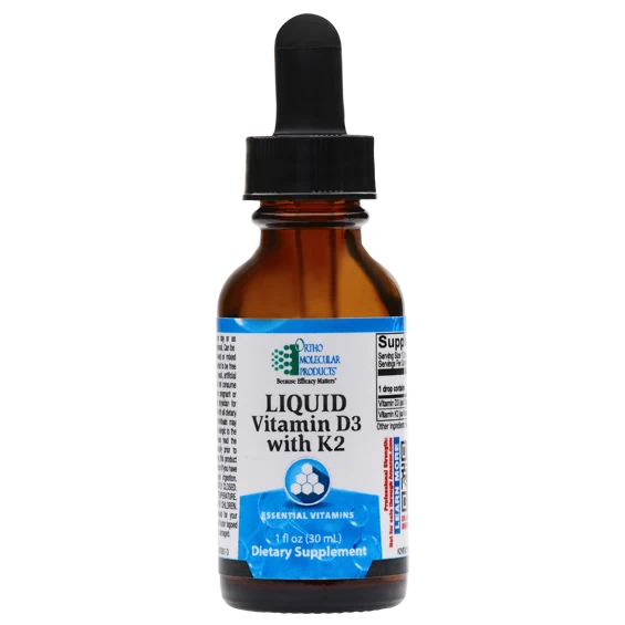Liquid Vitamin K2 & D3 (1oz Drops) By Orthomolecular 3 Liquid Vitamin K2 & D3 (1oz Drops) By Orthomolecular