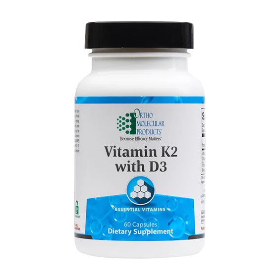 Vitamin K2 With D3 (60 Caps) By Orthomolecular 3 Vitamin K2 With D3 (60 Caps) By Orthomolecular