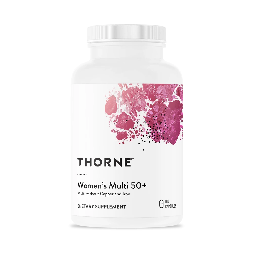 Women's Multi 50+ (180 Caps) By Thorne 3 Women's Multi 50+ (180 Caps) By Thorne