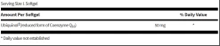 CoQH (50 Mg) (60 Softgels) By Klaire Labs 5 CoQH (50 Mg) (60 Softgels) By Klaire Labs -Bone-muscle Store coqh 50 mg 60 sgs klaire labs supplement facts