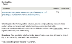 Estrovera (30 Tabs) By Metagenics -Bone-muscle Store estrovera 30tabs supplement facts