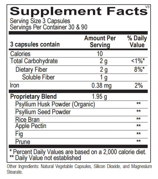 Fiber Plus Capsules (90 Caps) By Orthomolecular 4 Fiber Plus Capsules (90 Caps) By Orthomolecular - Image 2