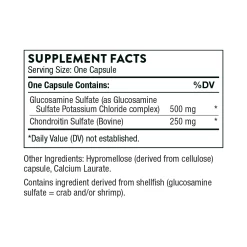Bone-muscle Store -Bone-muscle Store glucosamine and chondroitin 90 caps thorne supplement facts