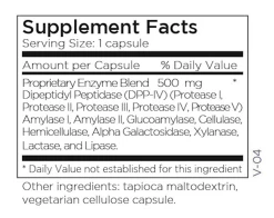 GluDaZyme (60 Caps) By Metabolic Maintenance -Bone-muscle Store gludazyme 60 caps metabolic maintenance supplement facts