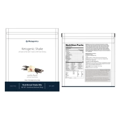 Ketogenic Shake Chocolate (14 Servings) By Metagenics -Bone-muscle Store ketogenic shake vanilla 700g metagenics supplement facts 1